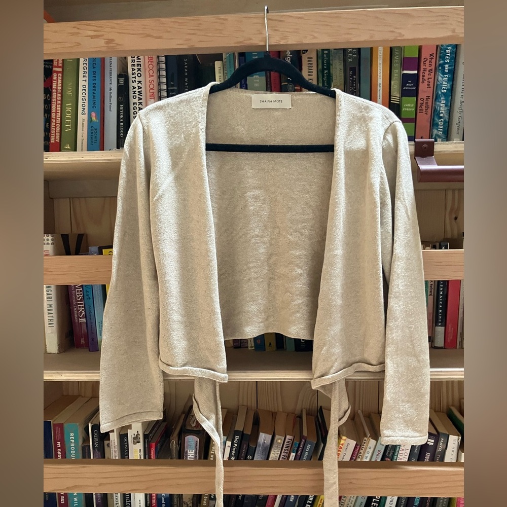Shaina Mote Linen Elsa Top - Picture 2 of 4